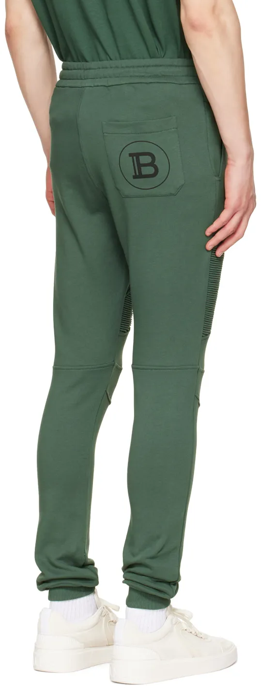 Balmain Panelled Drawstring Track Pants