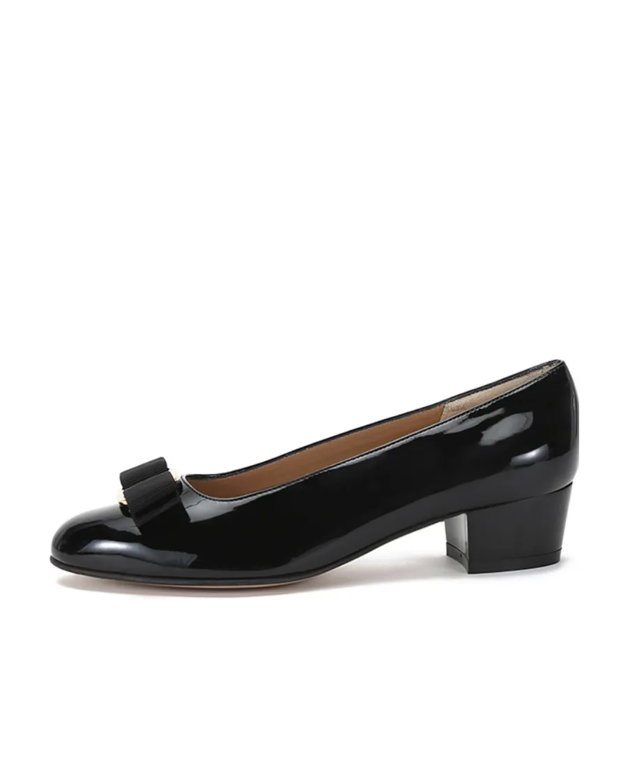 Logo Shoes With Low Heels