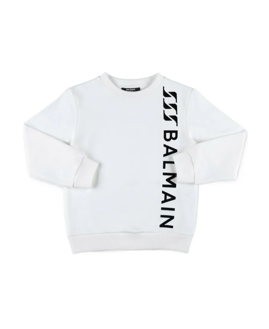 Logo-Print Detail Sweatshirt