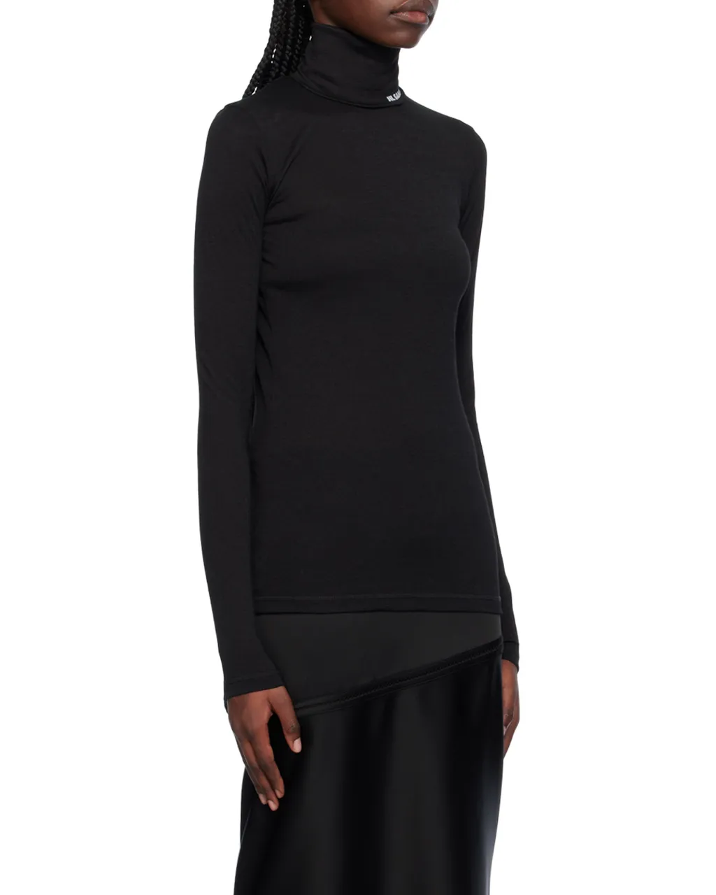 Jil Sander Long-Sleeved High-Neck Top