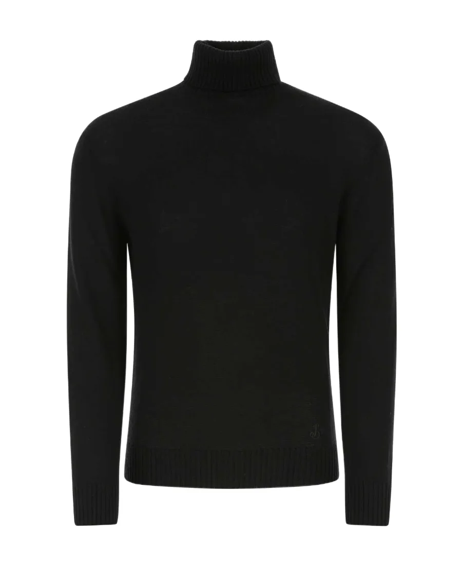 Jil Sander Roll-Neck Long-Sleeved Knitted Sweater