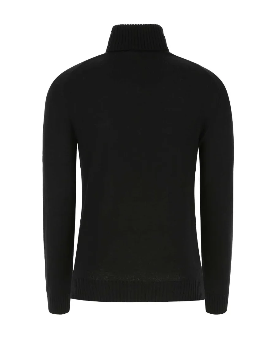 Jil Sander Roll-Neck Long-Sleeved Knitted Sweater