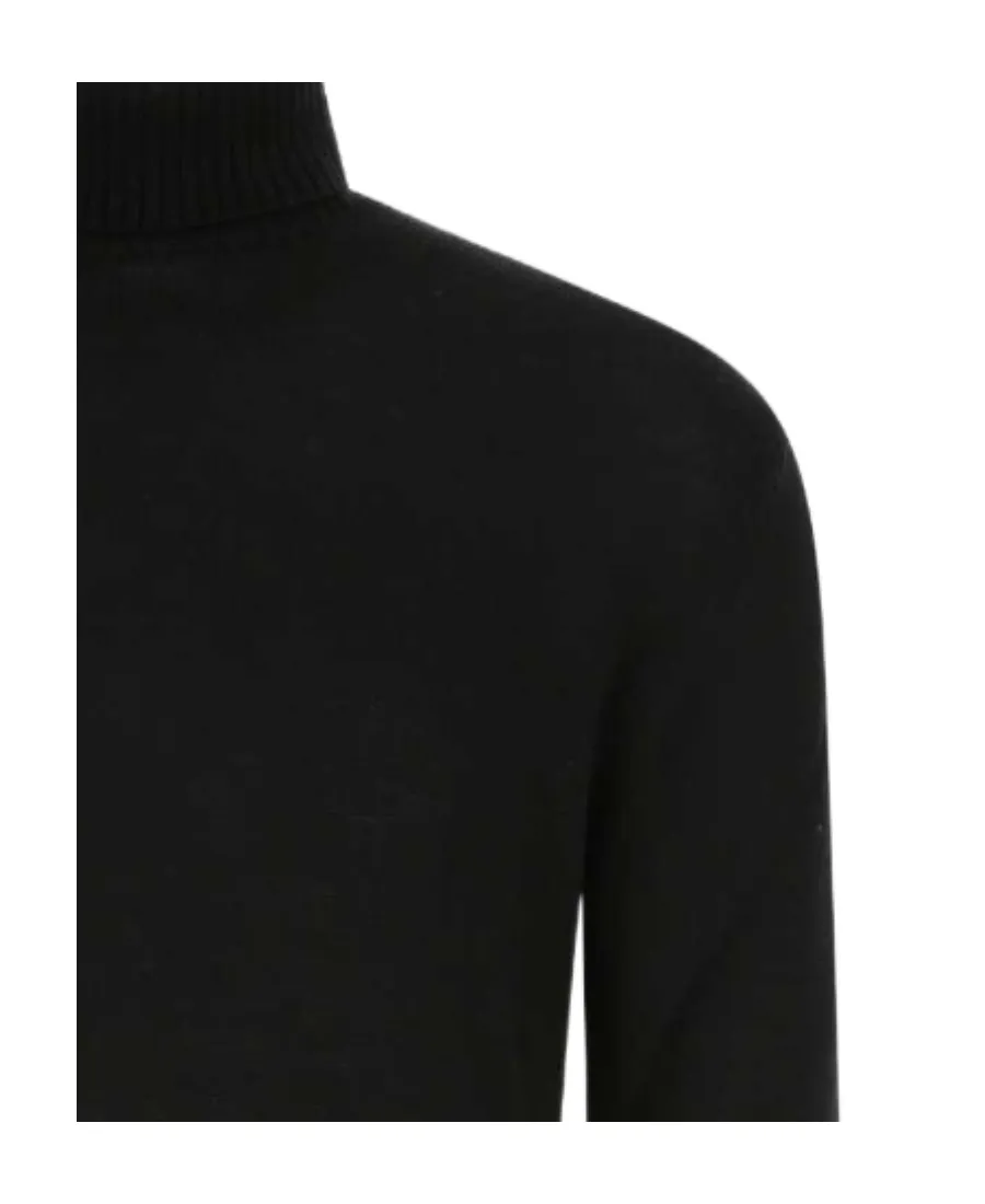 Jil Sander Roll-Neck Long-Sleeved Knitted Sweater