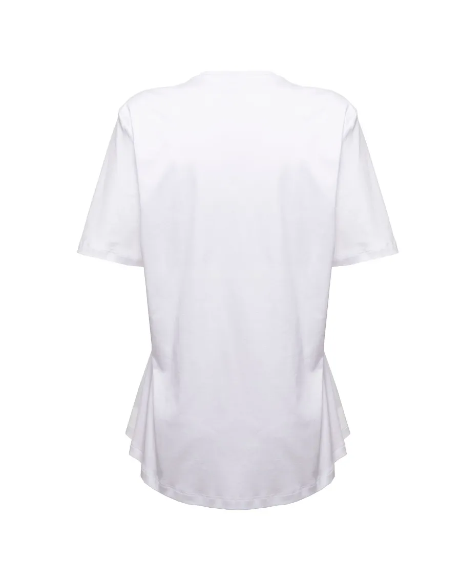 Versace Logo Printed Crewneck T-Shirt