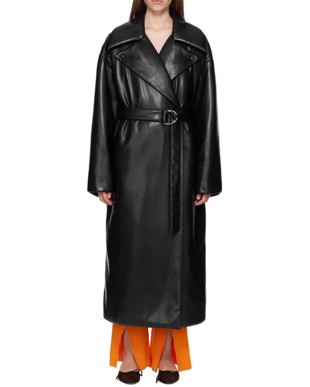 Nanushka Liano Belted Coat