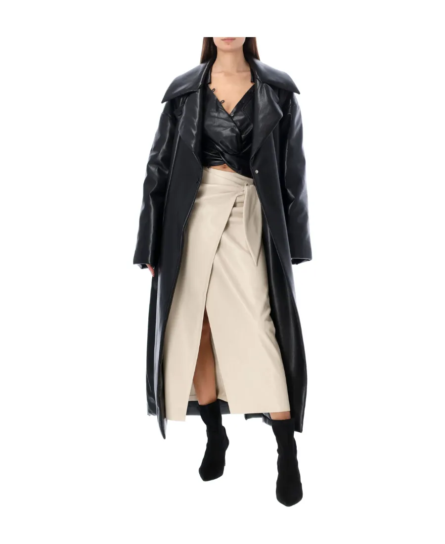 Nanushka Liano Belted Coat