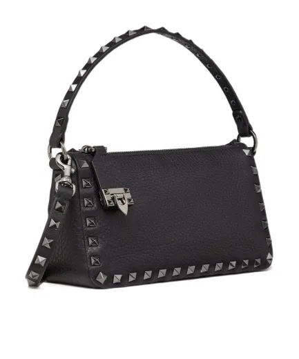Valentino Garavani Rockstud Zip-Up Shoulder Bag