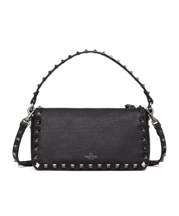 Valentino Garavani Rockstud Zip-Up Shoulder Bag