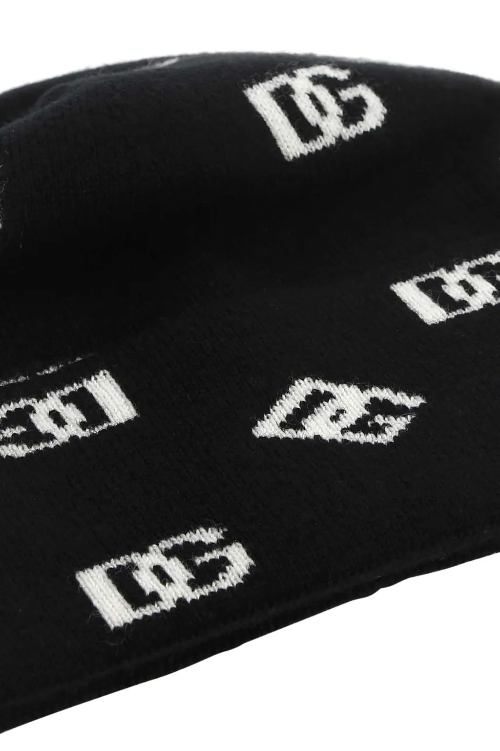 Dolce & Gabbana Logo Jacquard Knitted Beanie