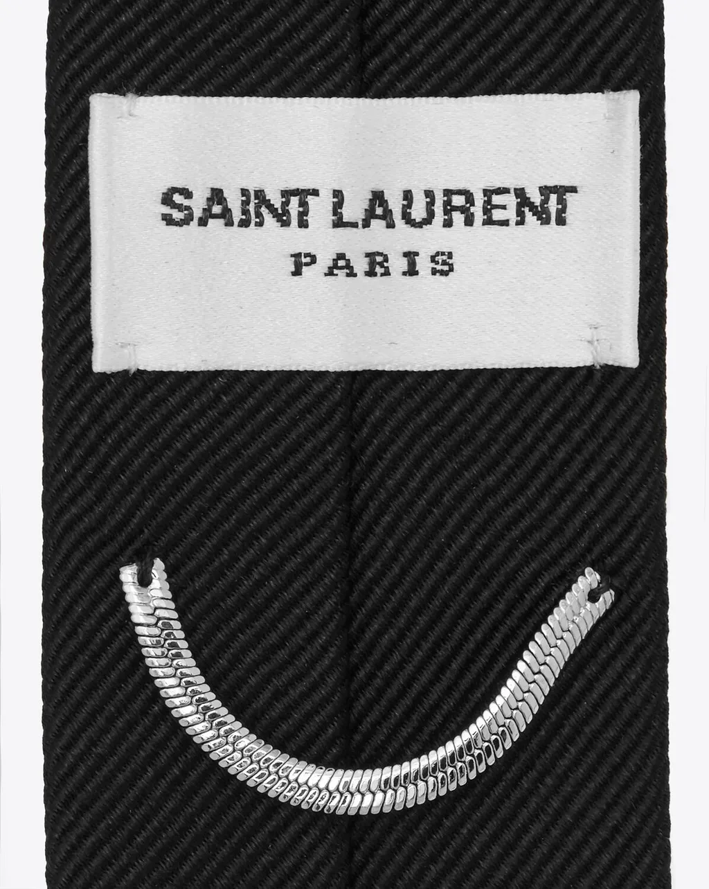 Saint Laurent Signature Evening Skinny Tie