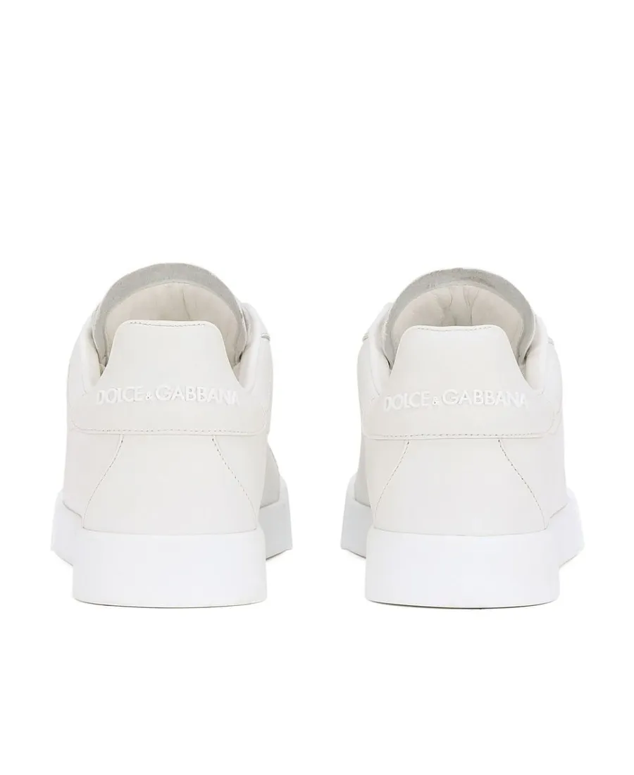 Dolce & Gabbana Portofino Logo-Patch Low-Top Sneakers