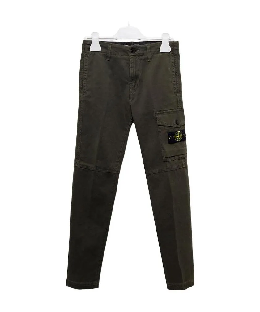Logo-Patch Cargo Pants