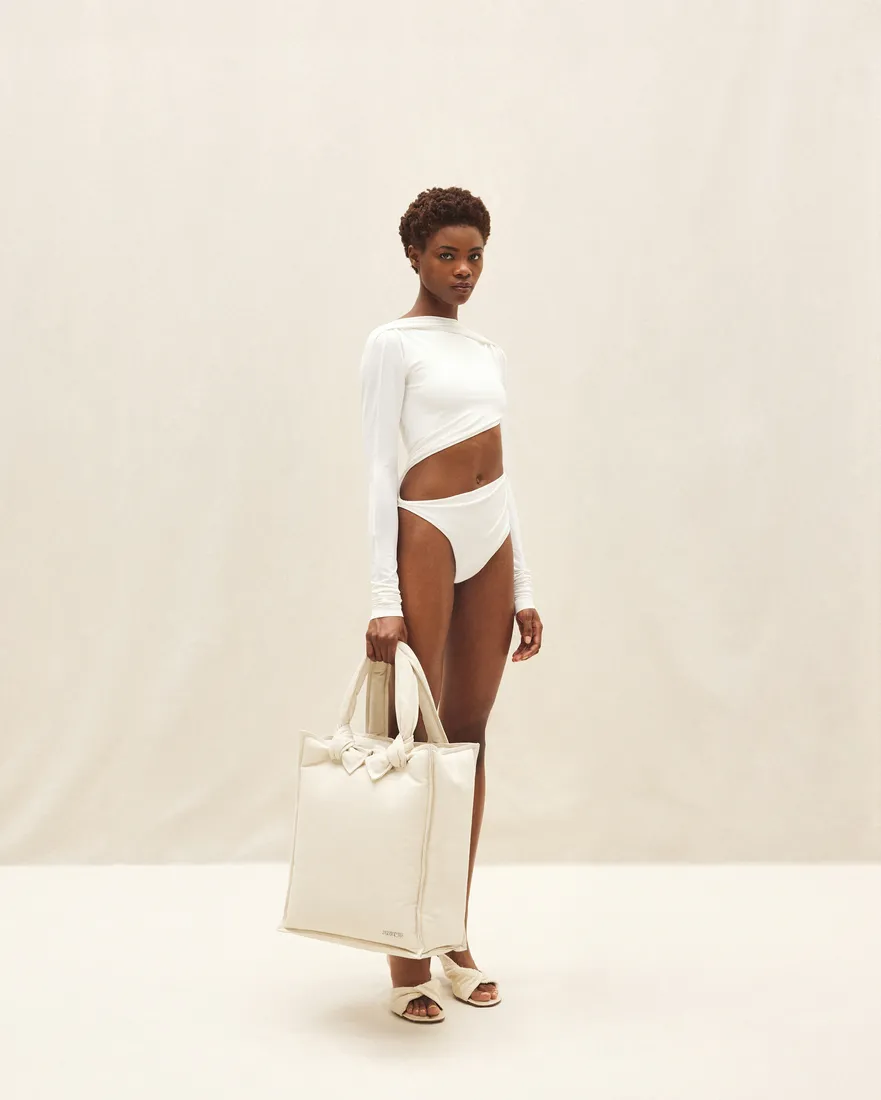 Carozzu Stretch-Fit Bodysuit