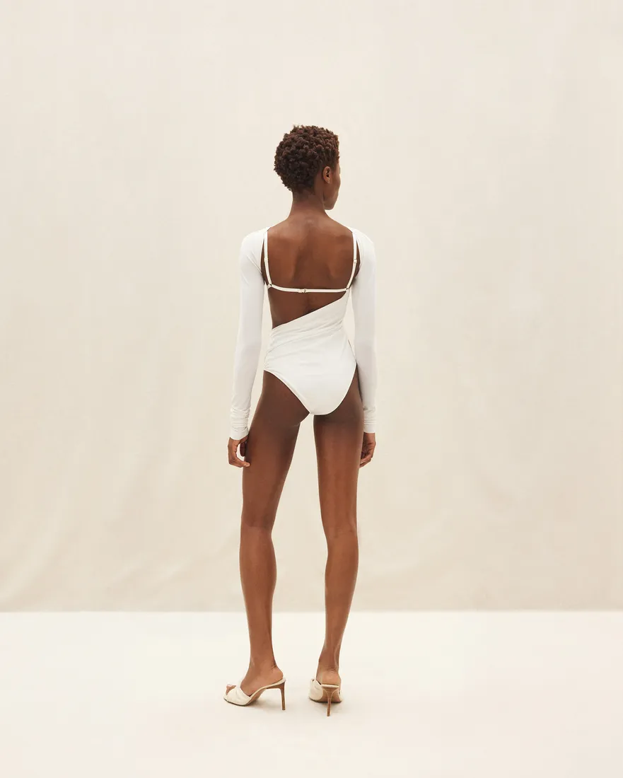 Carozzu Stretch-Fit Bodysuit