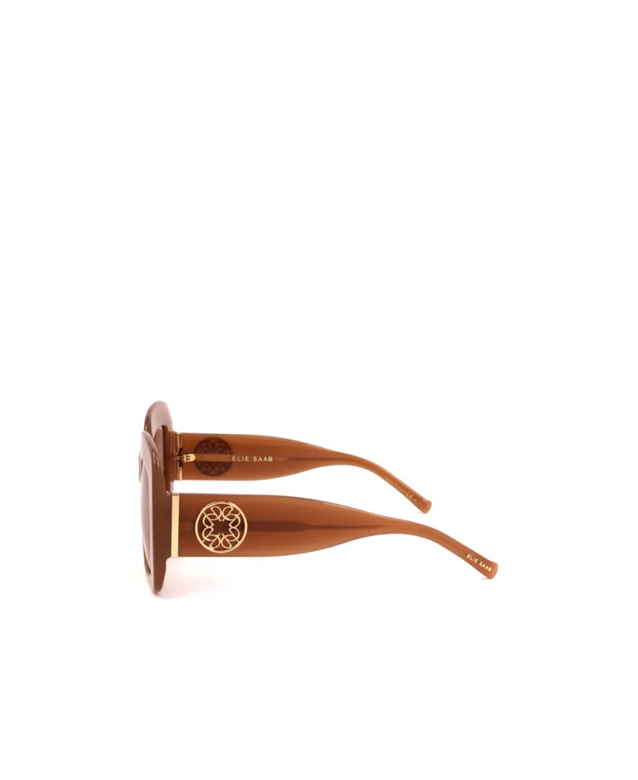 Elie Saab Square Frame Sunglasses