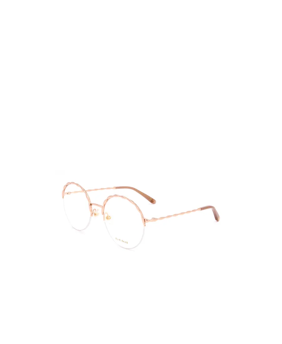 Elie Saab Round Frame Glasses