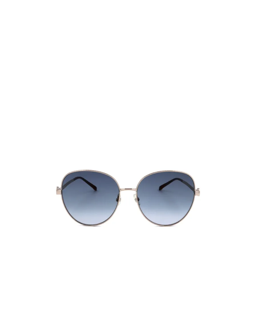 Elie Saab Round Frame Sunglasses