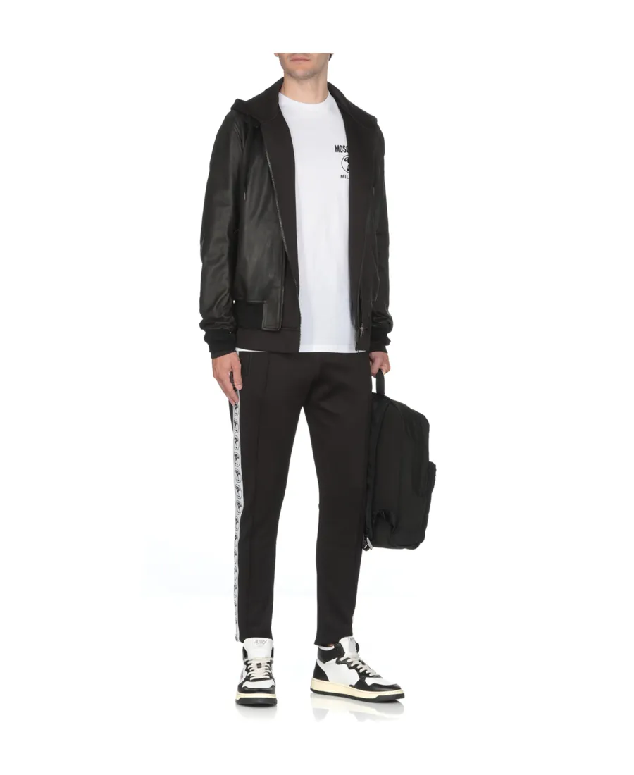 Moschino Logo Printed Crewneck T-Shirt