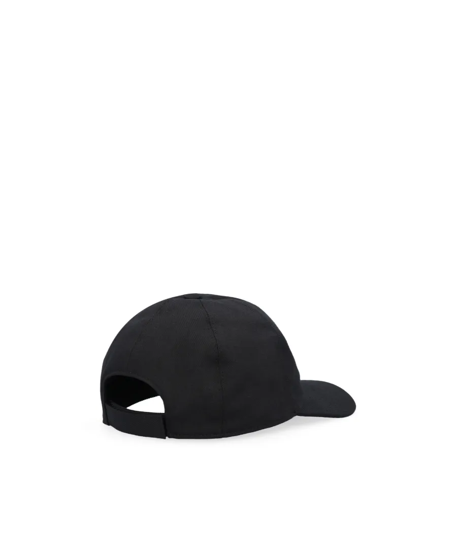 Versace Logo Embroidered Curved Peak Cap