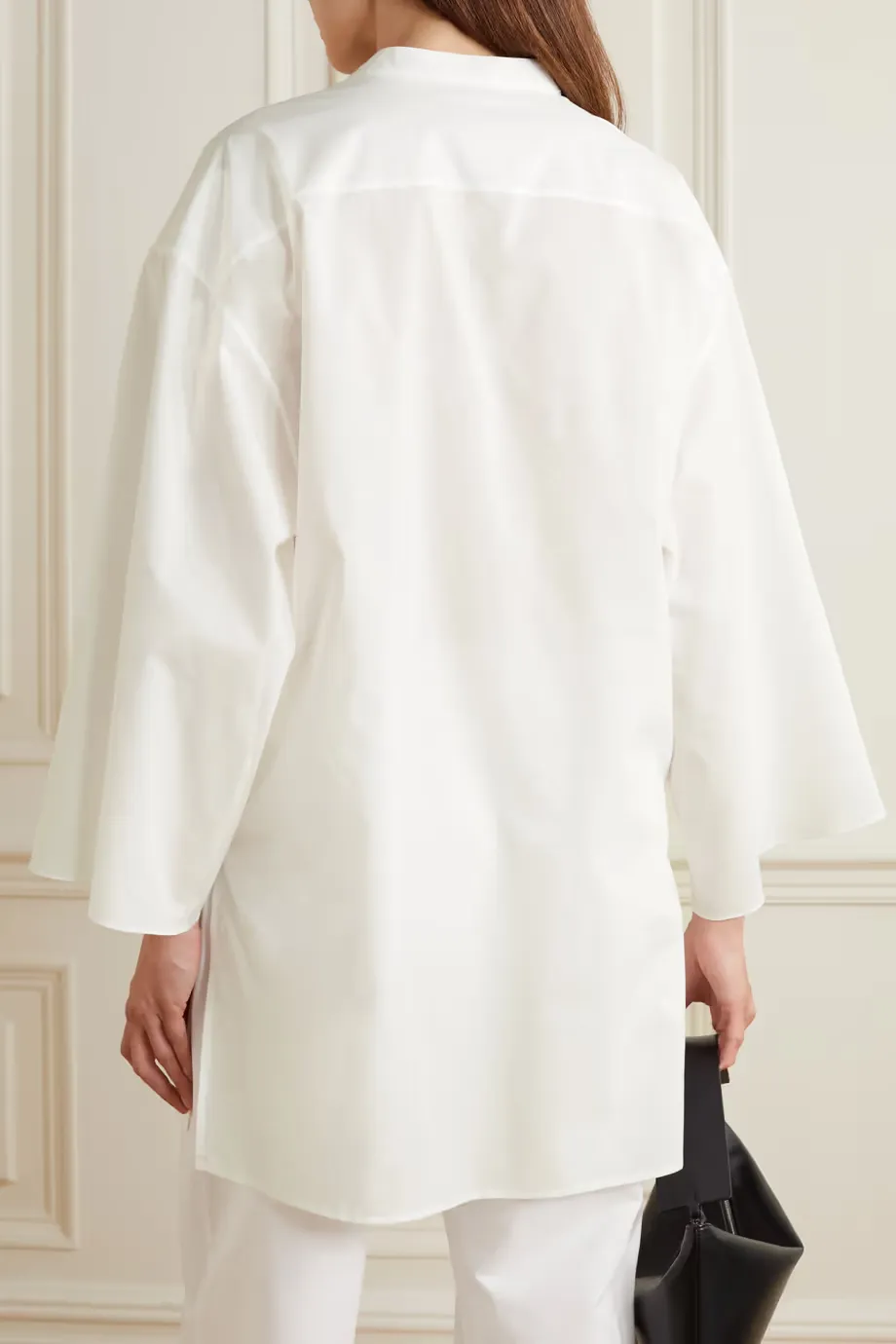 Omao Long-Silhouette Blouse
