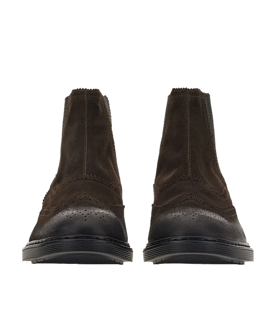 Hogan Round-Toe Chelsea Boots