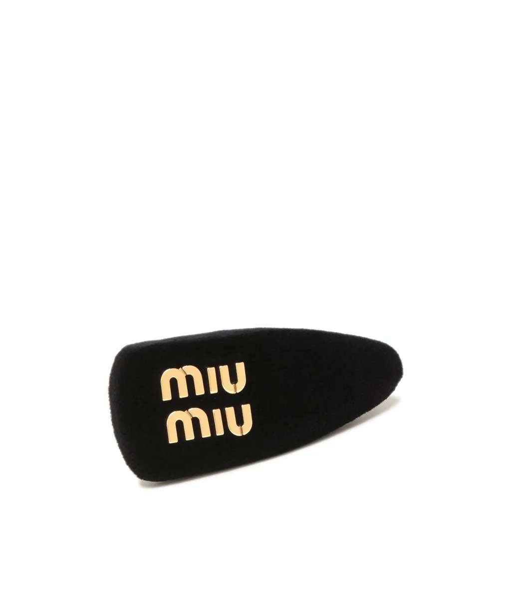Miu Miu Logo-Embellished Clip Fastened Hair Clip