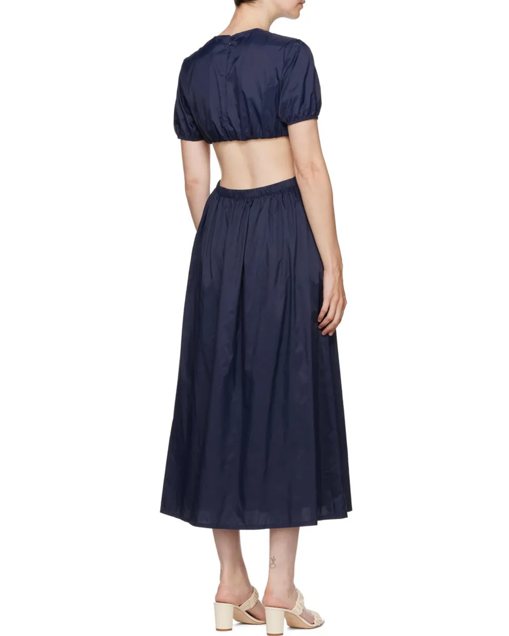 Navy Blue Logo Dress