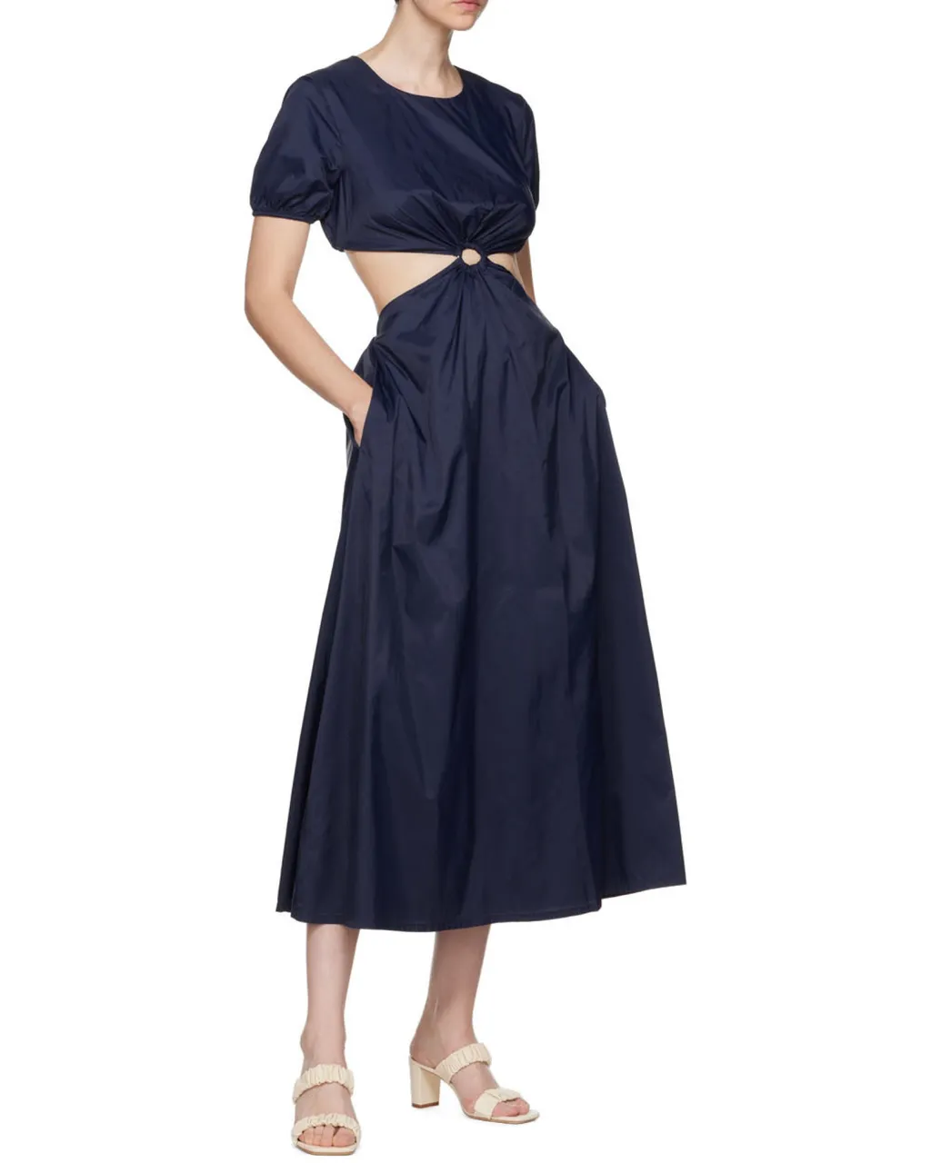 Navy Blue Logo Dress