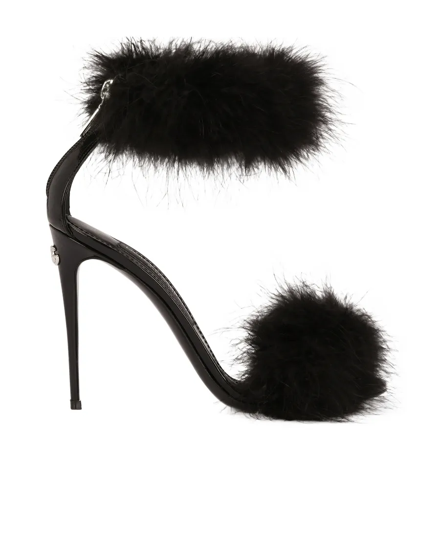 Dolce & Gabbana Keira Zipped Sandals