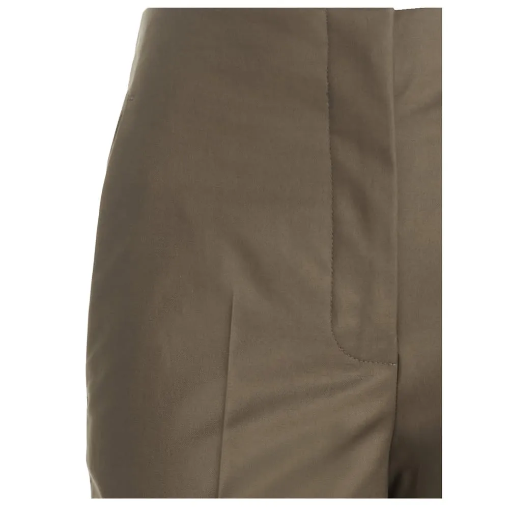 High-Rise Flared Casual Pants
