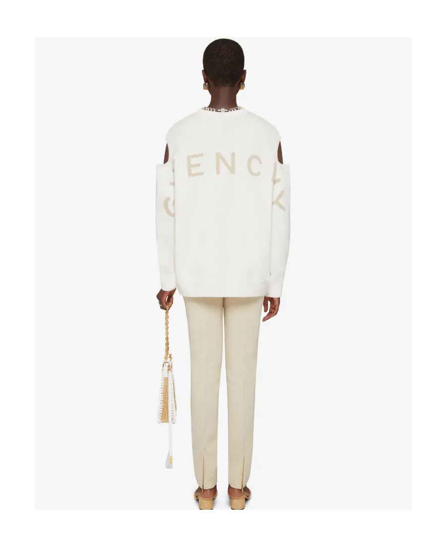 Givenchy 4G Cardigan In Wool And Cashmere