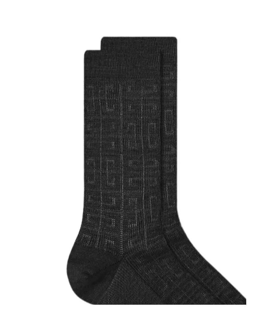 Givenchy Logo Knit Ankle Socks