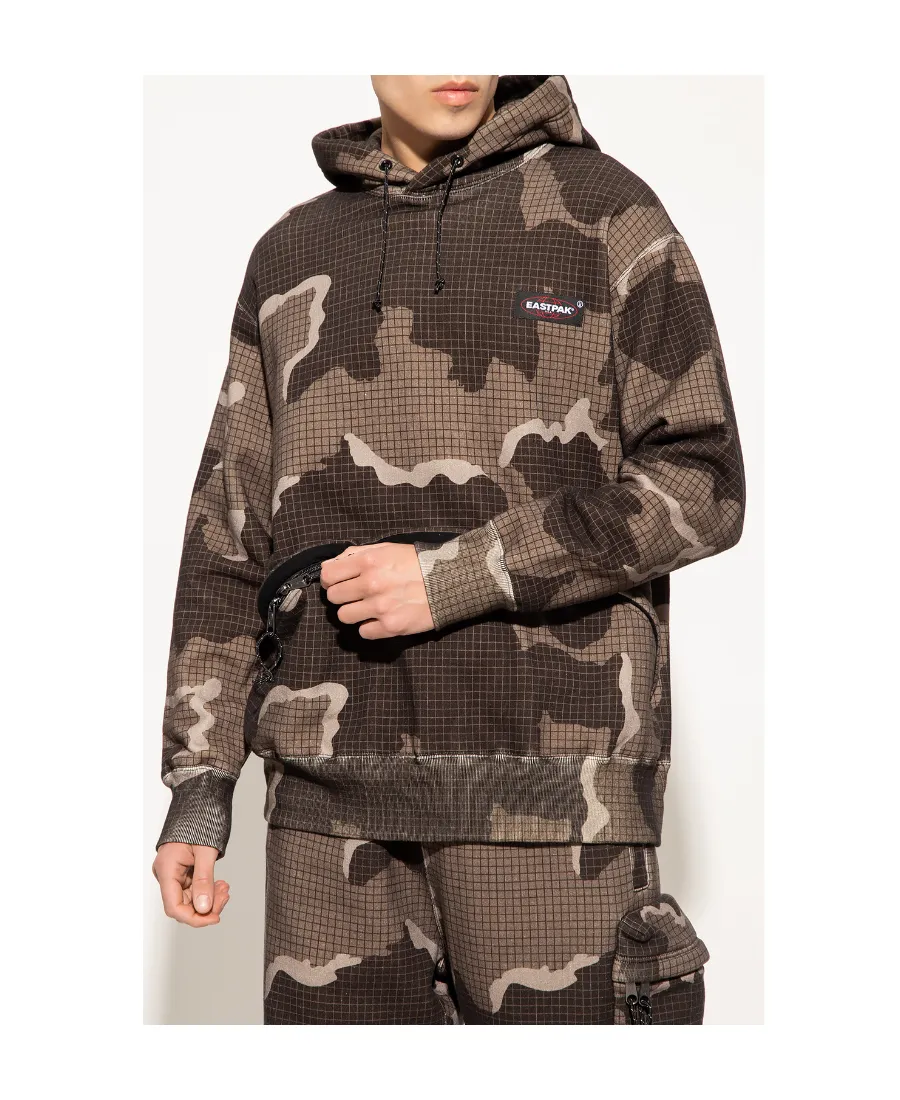 X Eastpak Camouflage-Print Hoodie