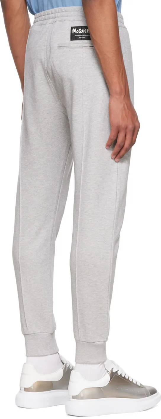 Rear Logo-Patch Detail Track Pants