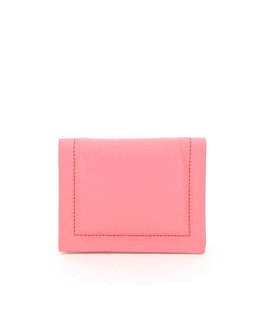 Logo-Print Calfskin Purse