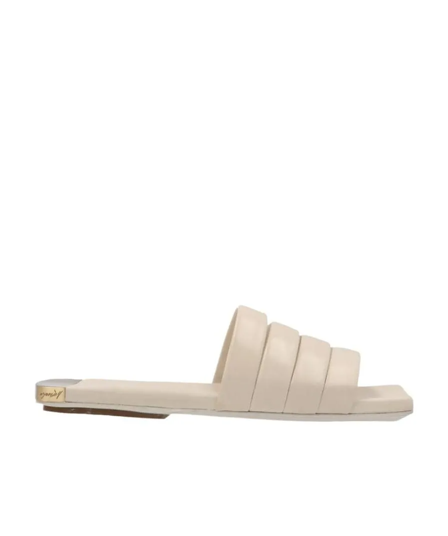 Strappy Flat Leather Sandals