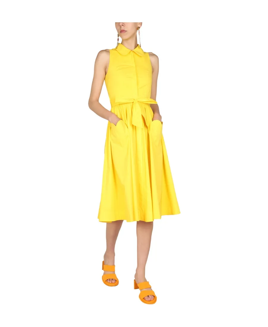 Sleeveless Medium Length Dress