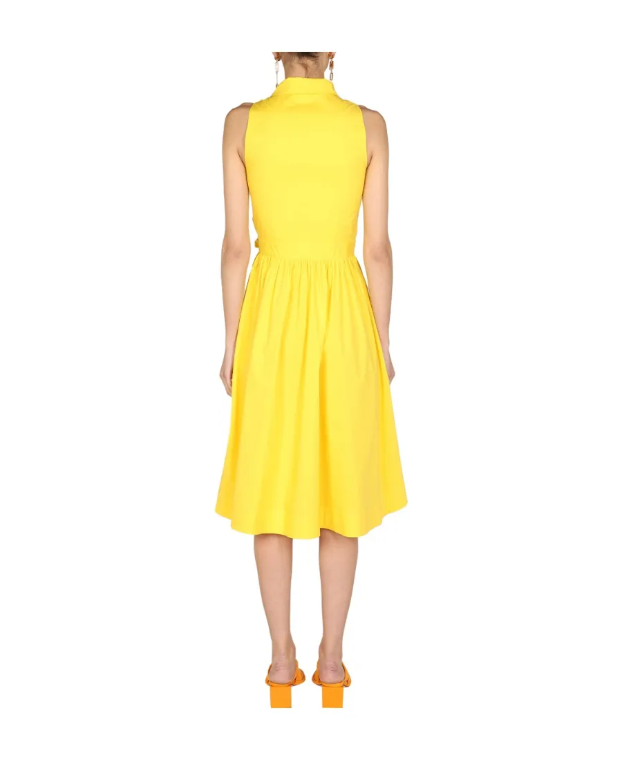 Sleeveless Medium Length Dress