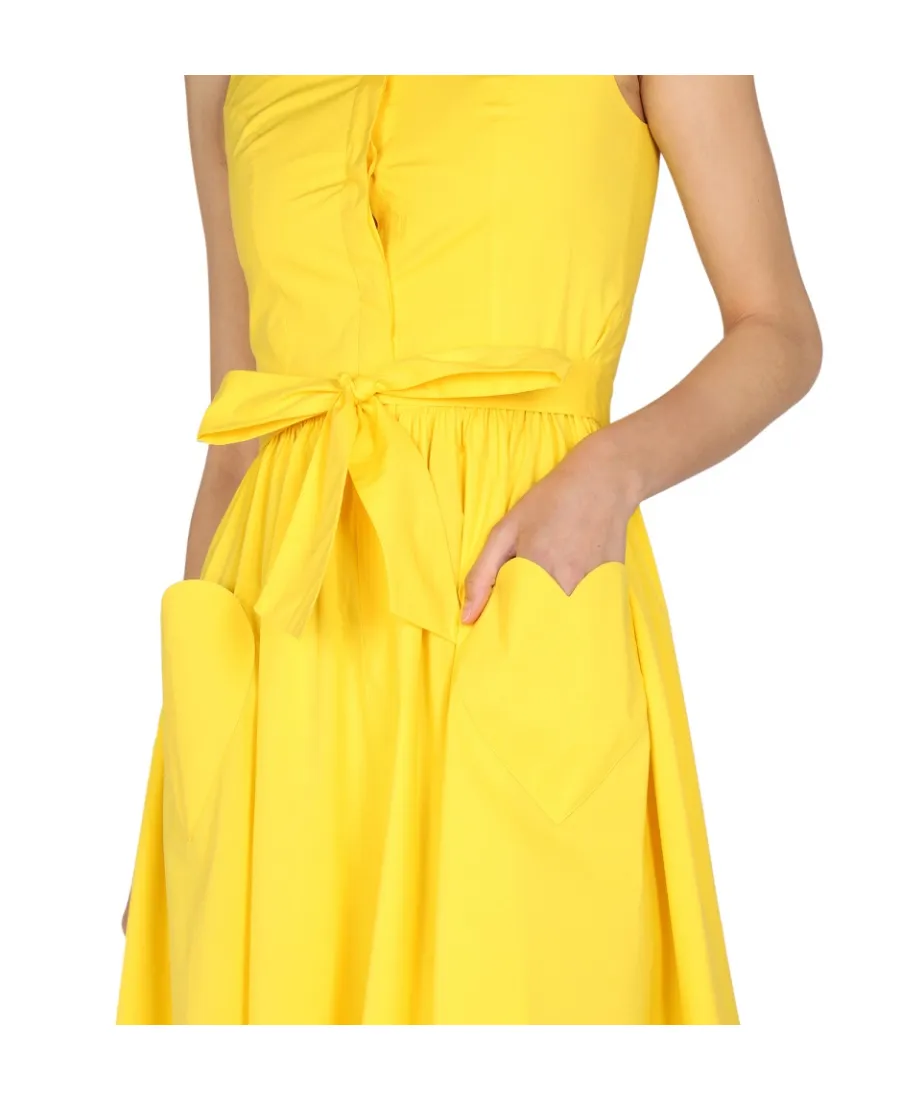 Sleeveless Medium Length Dress