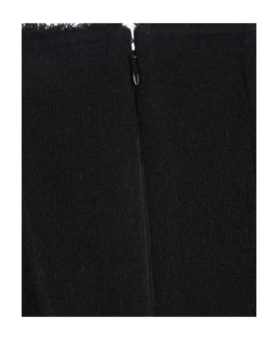 Shoulder Horn Hem Blouse