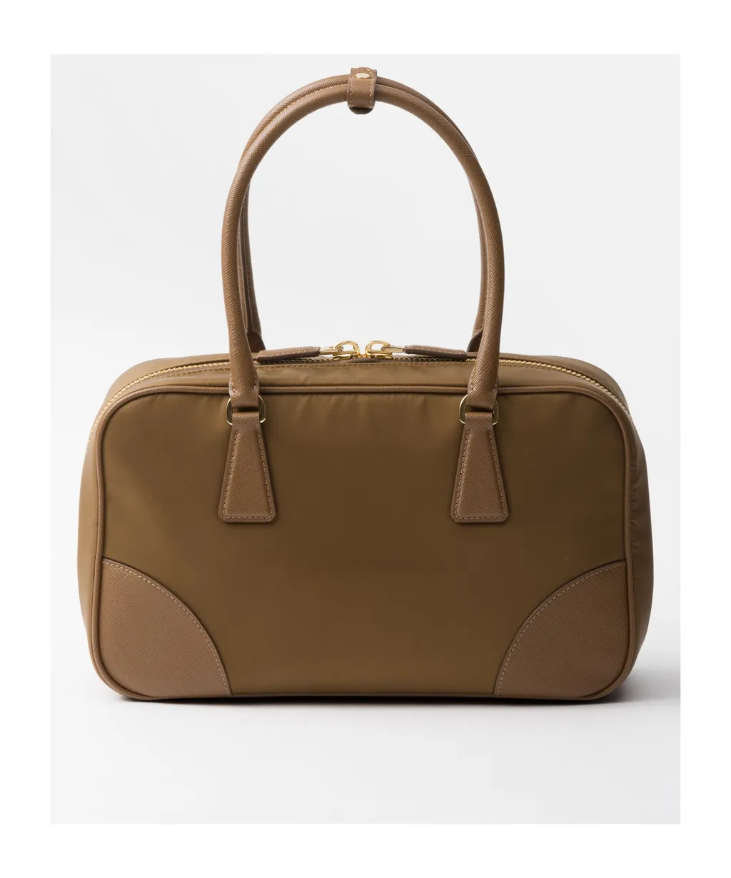 Prada Re-Edition 1978 Triangle-Logo Zipped Tote Bag