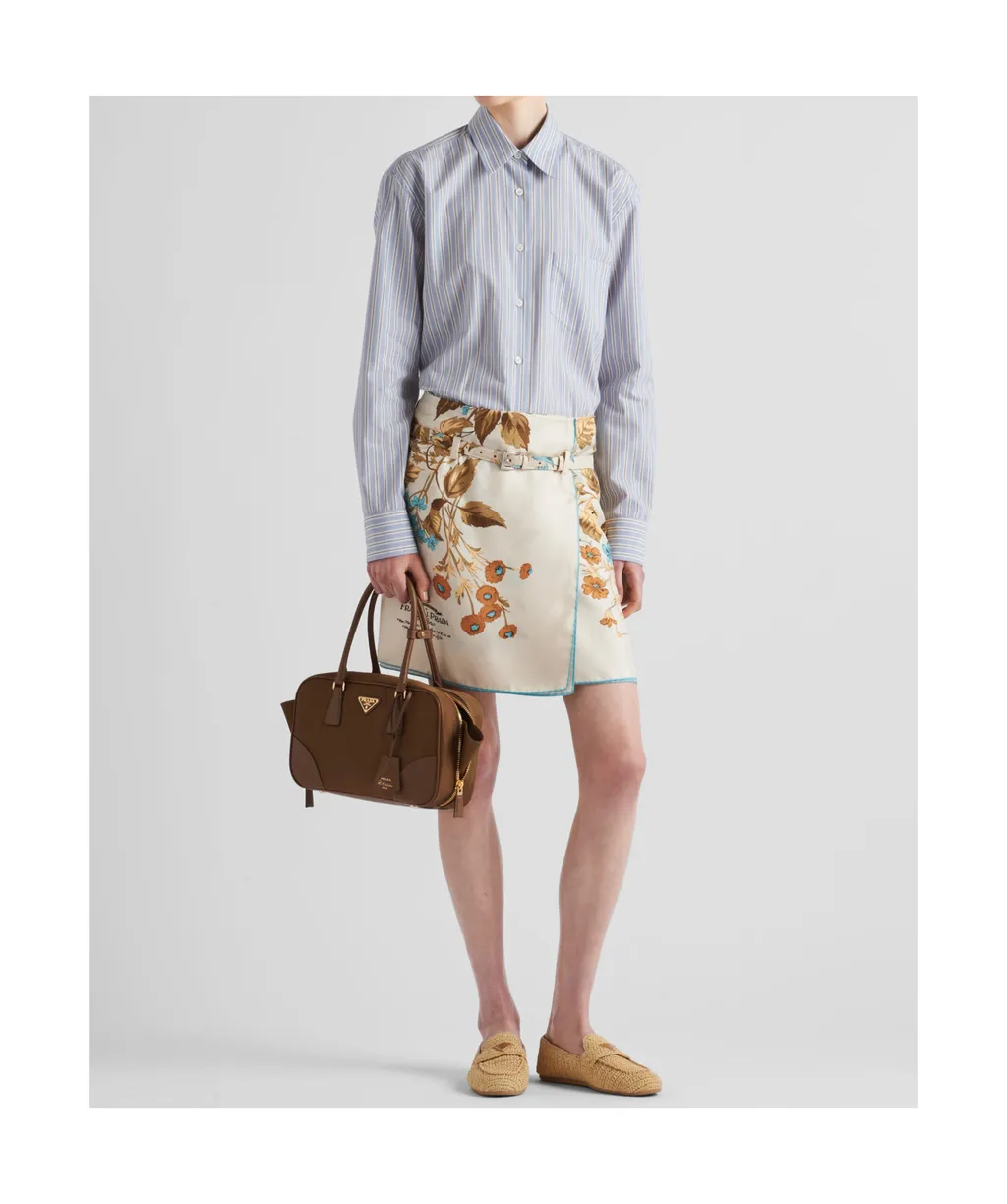 Prada Re-Edition 1978 Triangle-Logo Zipped Tote Bag