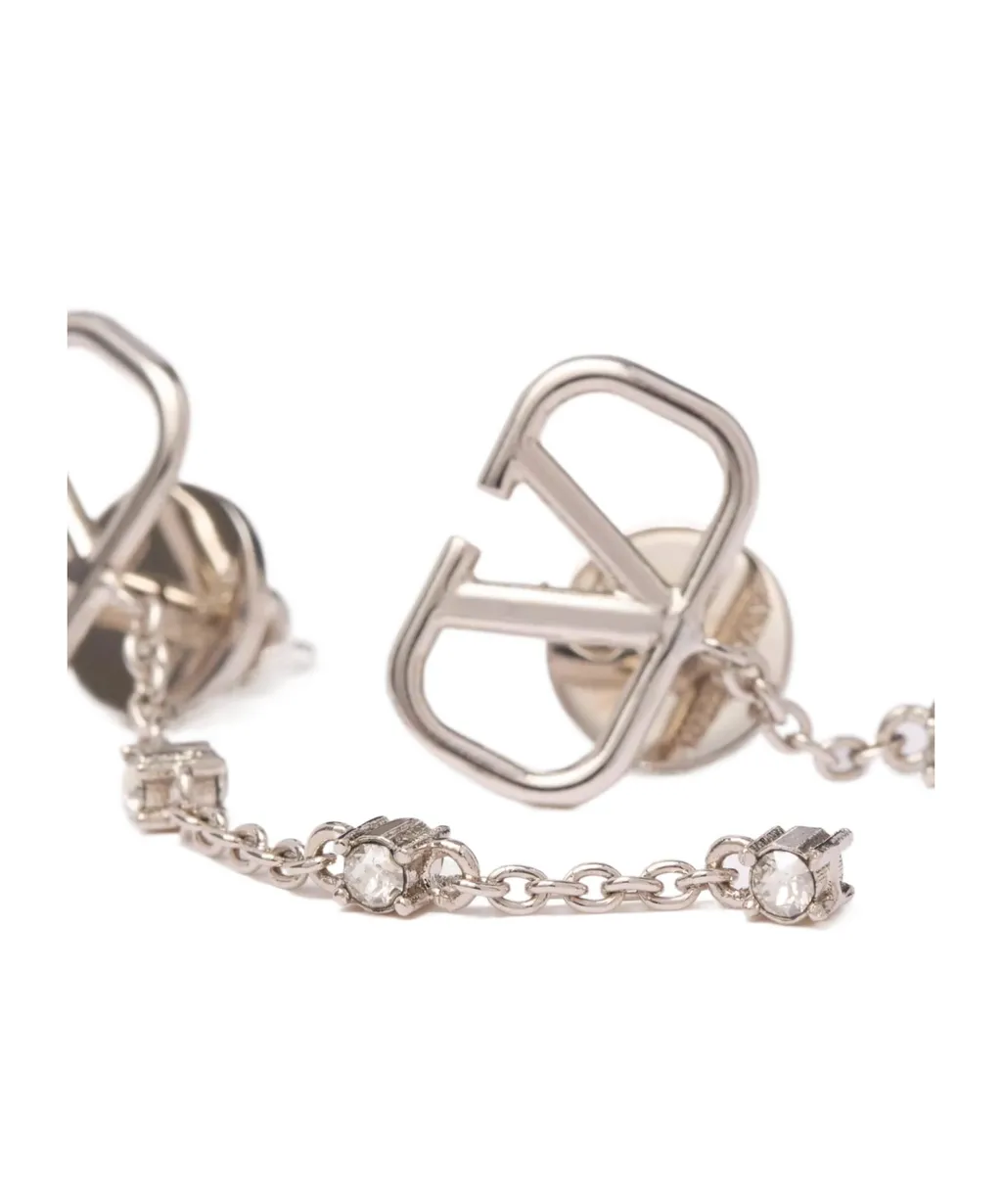 Vlogo Metal Earrings