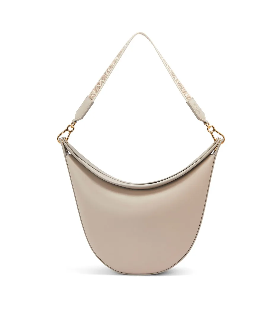 Loewe Luna Bag In Satin Calfskin And Jacquard