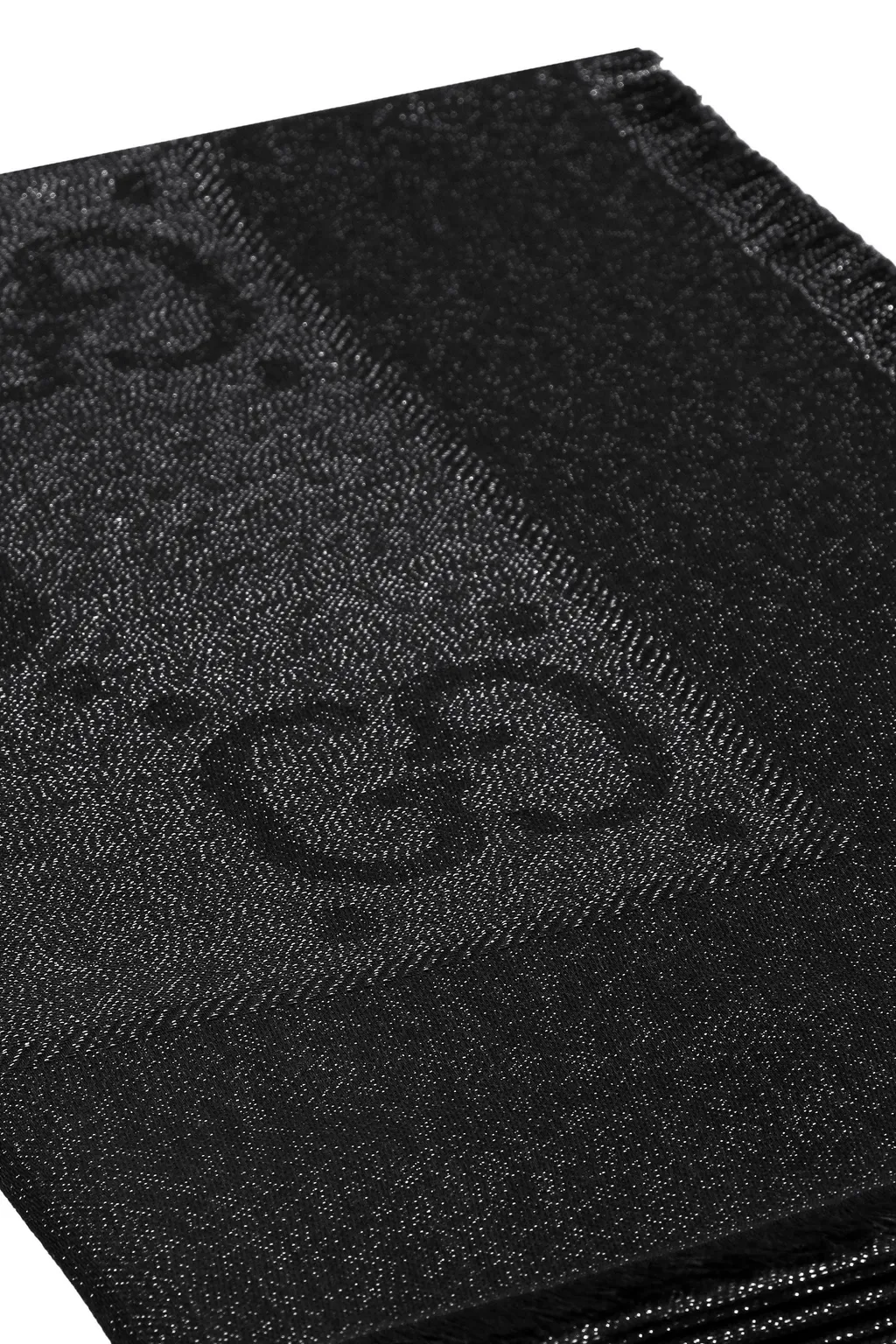 Gucci Monogram Jacquard Frayed-Edge Scarf