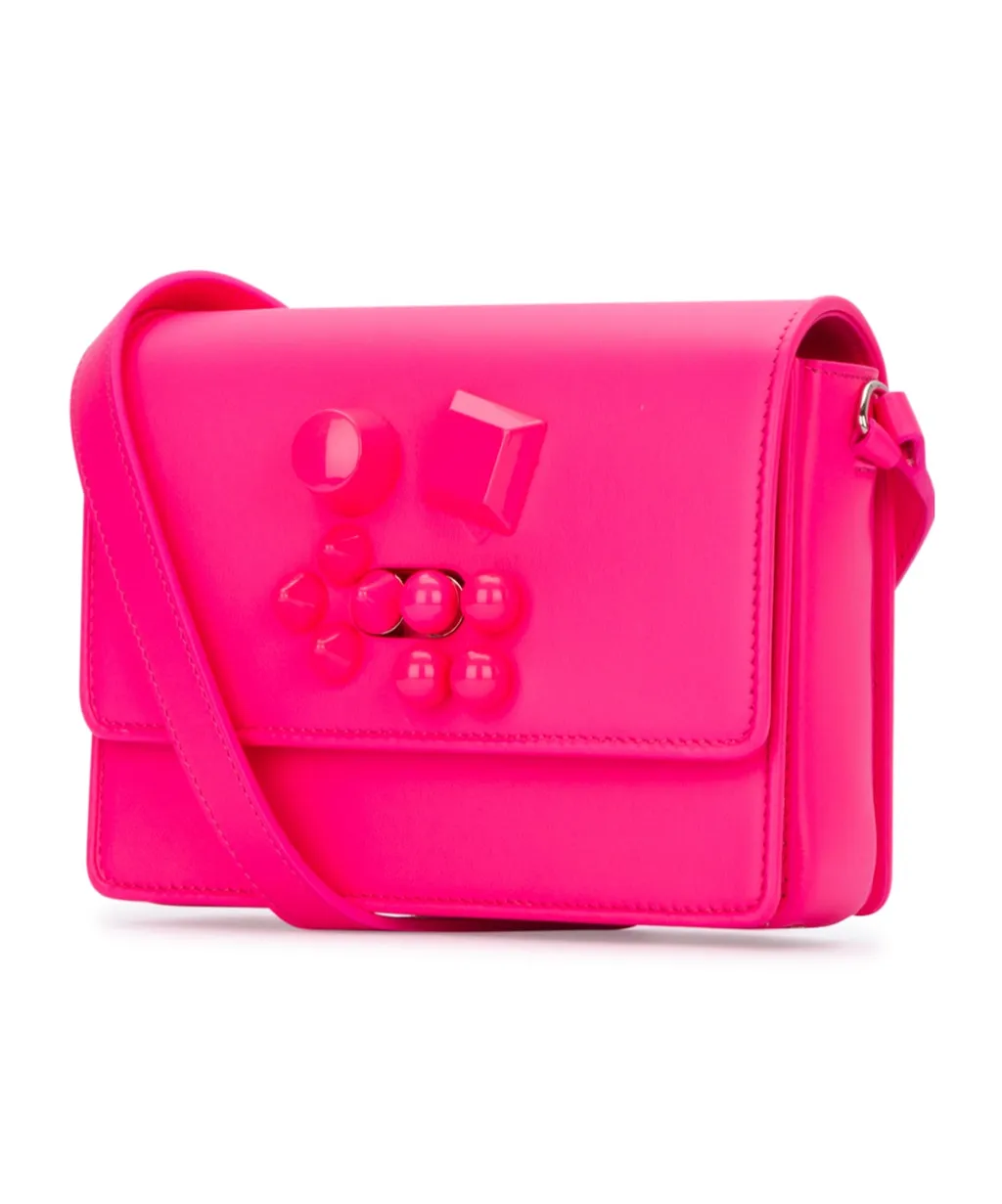 Christian Louboutin Carasky Spiked Shoulder Bag