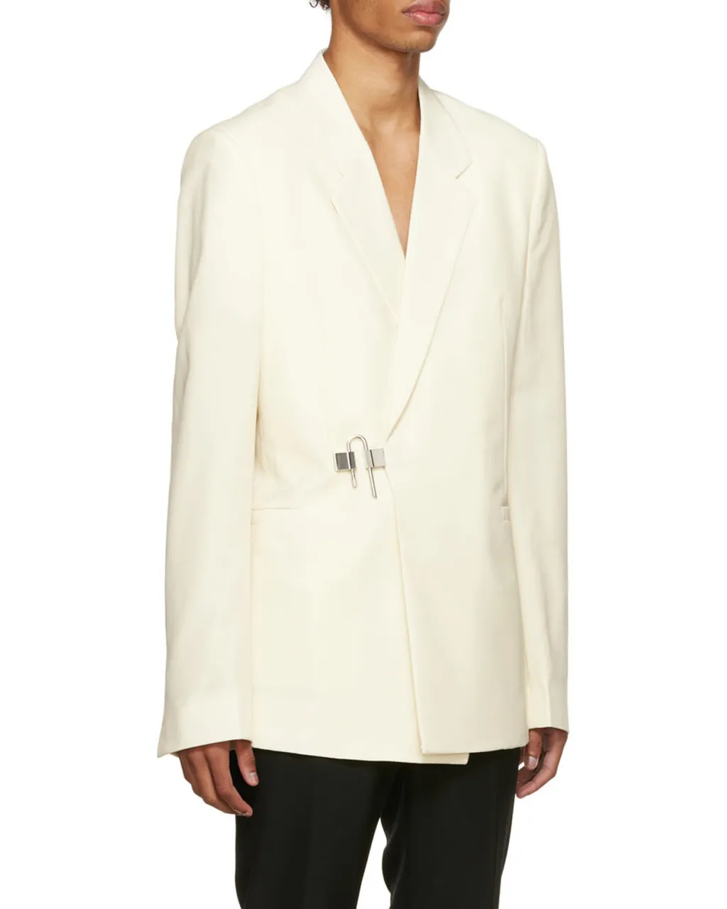 Slim-Fit Jacket In Wool And Mohair With U-Lock