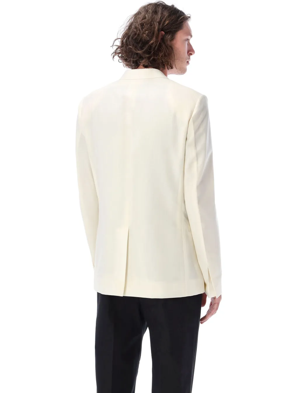 Slim-Fit Jacket In Wool And Mohair With U-Lock