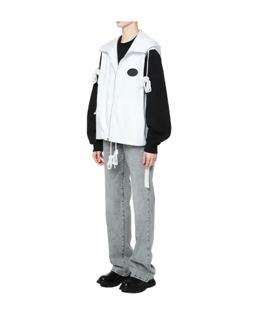 Logo Hooded Casual Jacket