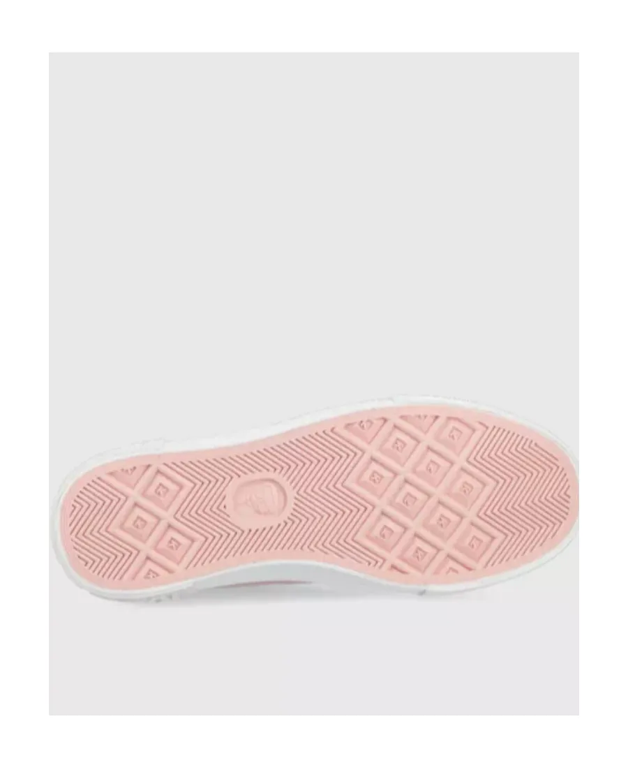 Logo-Print Lacing Low-Cut Casual Sneakers